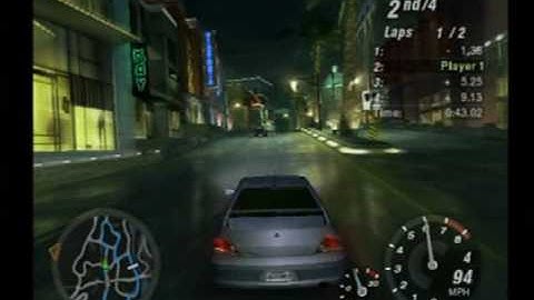 Need For Speed Underground 2 Demo (PS2) - Demo Part 2