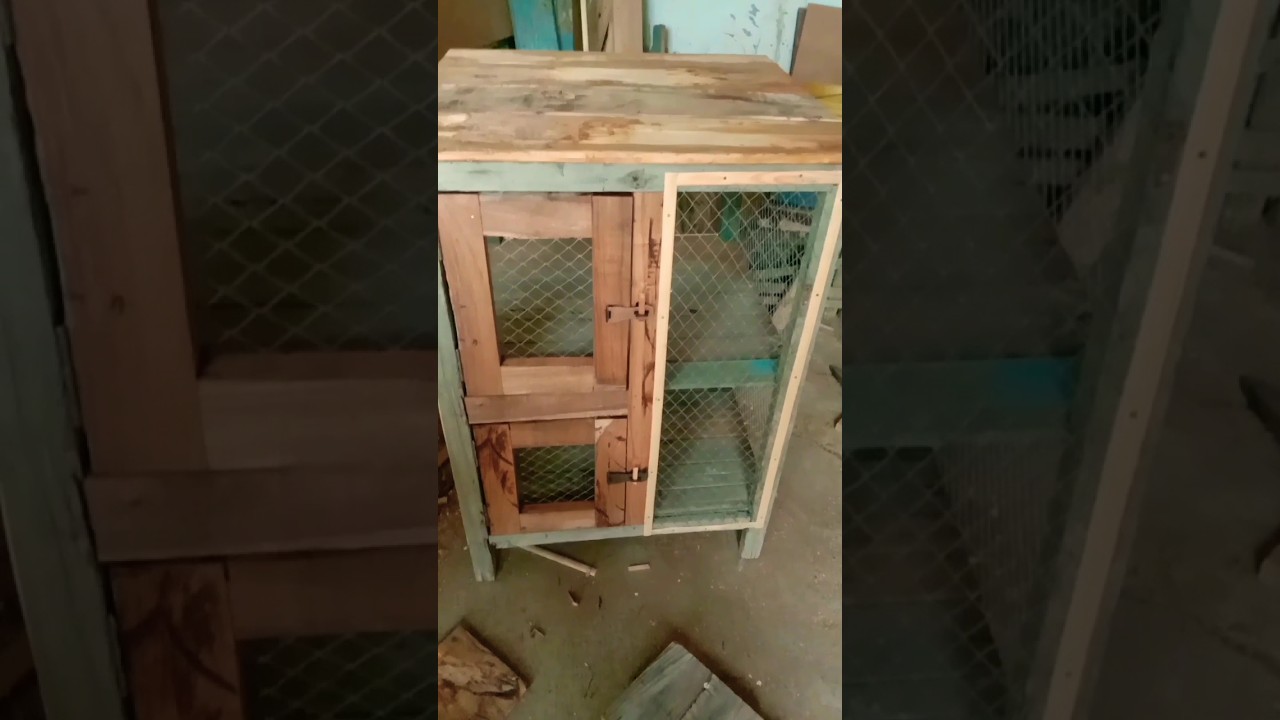 Made a Wooden Cage for Bird's 