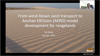 From wind-blown sand transport to Aeolian EROsion (AERO) model development for rangelands