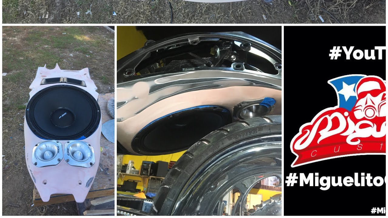 Hayabusa Faberglas 12" inch speaker 🔊 Custom/MiguelitoCustom YouTube