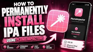How to PERMANENTLY Install IPA Files on iPhone & iPad with PlumeImpactor! (iOS 26 & 27) How to PERMANENTLY Install IPA Files on iPhone & iPad with PlumeImpactor! (iOS 26 & 27)