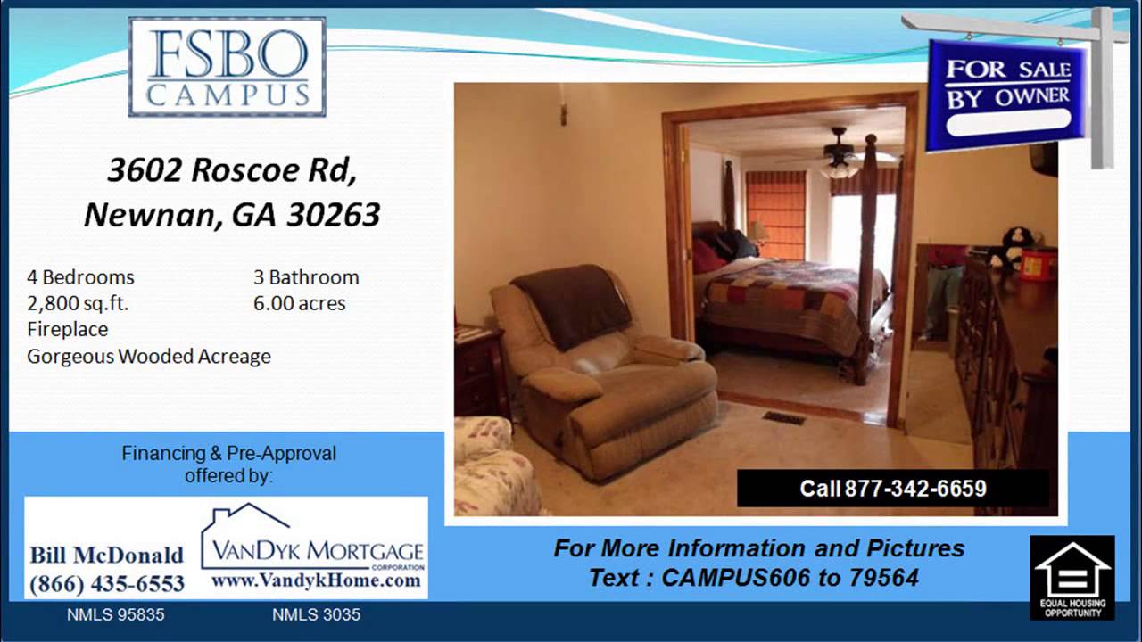 USDA eligible house for sale in Newnan GA YouTube