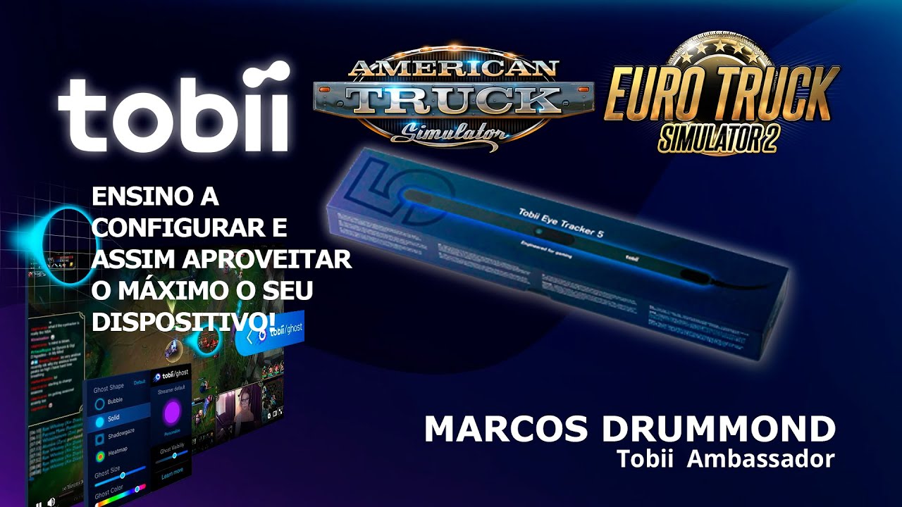 Setting up Tobii Eye Tracker 5 for SCS games - ATS and ETS 2 - and