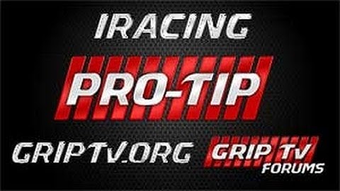iRacing Pro-Tip #1
