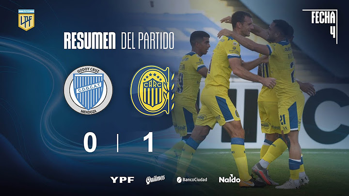 Copa Liga Profesional | Fecha 4 | resumen de Godoy Cruz - Rosario Central