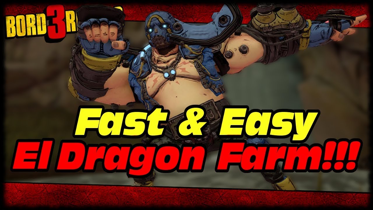 HOW TO FARM EL DRAGON JR's ARTIFACT FAST & EASY!!! BORDERLANDS 3 RARE