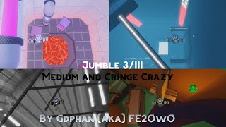 Roblox | FE2 Community Maps - Jumble 3/III [Medium and Cringe Crazy] (w/ Rescue Mission)