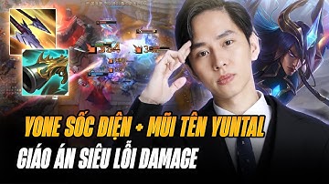 LỐI CHƠI YONE SỐC ĐIỆN + MŨI TÊN YUNTAL SIÊU LỖI DAMAGE CỦA QIFENG BÓP NGHẸT CAO THỦ HWEI HÀN QUỐC