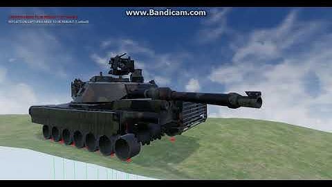 Tank suspension by Unreal Engine 4  Line-trace W.I.P.