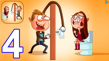 Troll Robber - Gameplay Walkthrough Part 4 All Levels 81-110 (Android, iOS)