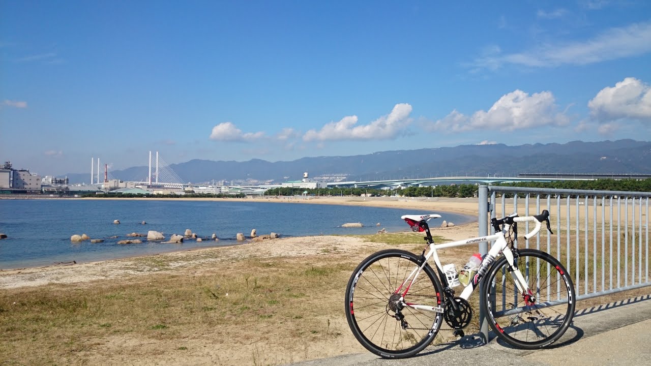 自転車車載動画 南芦屋浜 西宮浜 ポタリング Youtube