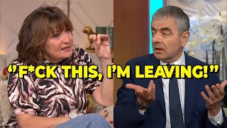 Rowan Atkinson Storms Off Lorraine Kelly's Show After Heated Clash