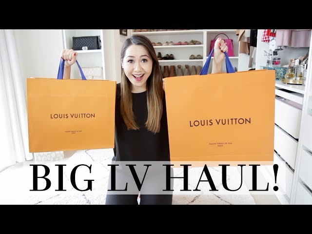 Huge Louis Vuitton Haul ft New Releases! - Chase Amie