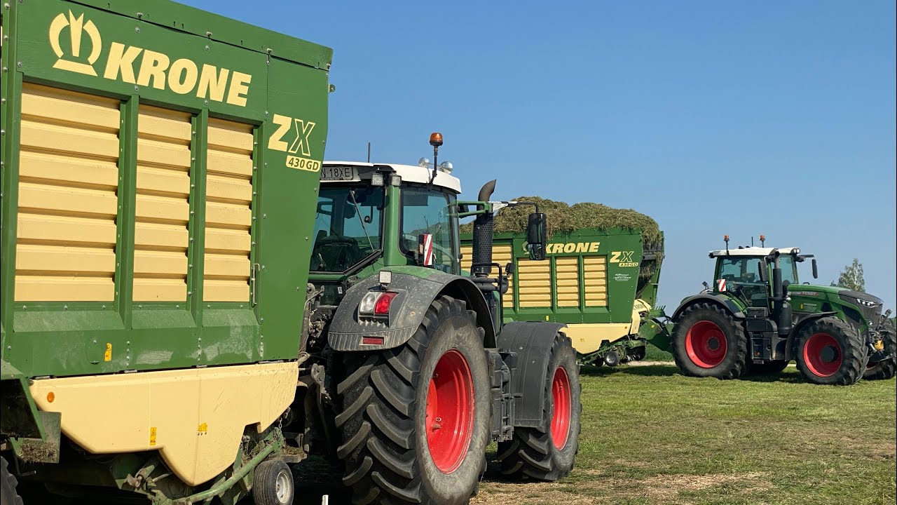 ZBIÓR TRAW Z FIRMĄ FHU.CIOCHANOWSKI FENDT 930/936 KRONE ZX430GD