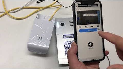 How Ubiquiti wifi bridge works with GBF wifi IP door station