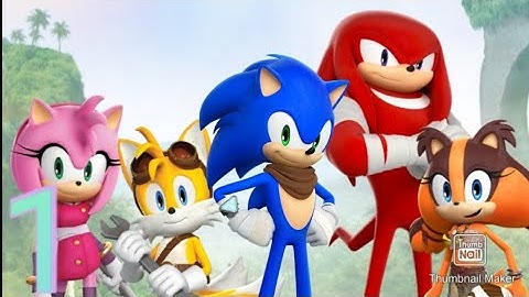 Sonic Dash 2 Sonic Boom : Gameplay Walkthrough Part 1: FHD(Android, iOS)