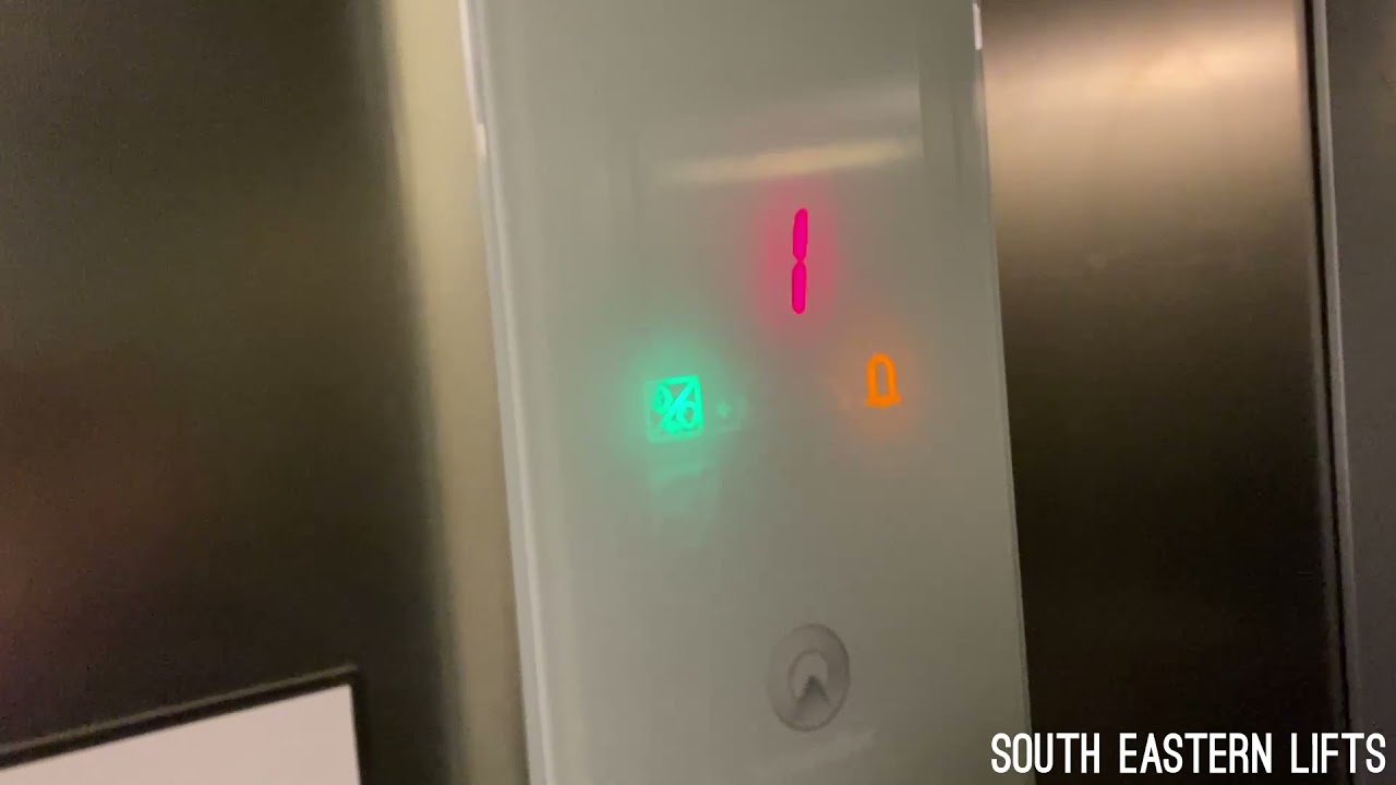 Double Slam! Schindler 5300 Lift at New Look, County Square, Ashford