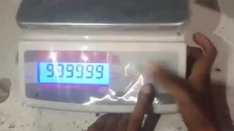 Ohaus valor 1000 calibration method