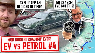 Will the car be ready?! EV vs ICE 1,300 mile EPIC Road Trip Challenge