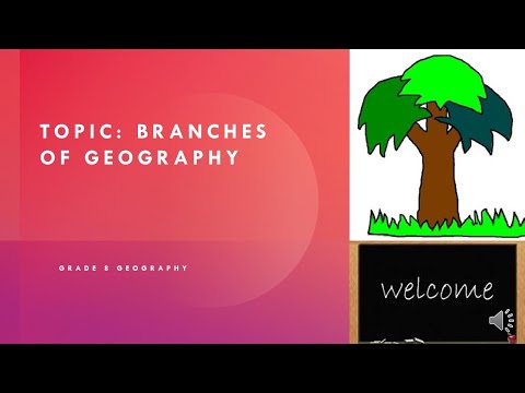 Branches of Geography