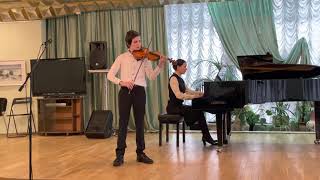 Ф.Шуберт Соната для скрипки и фортепиано, ля мажор, op.162, 1ч