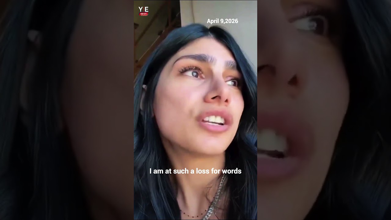 ⁣Mia Khalifa Breaks Down in Tears Over Lebanon Strikes