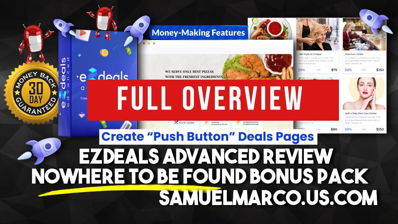 EZDeals Advanced Review [ FULL OVERVIEW ]