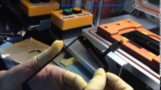 Step 4 2 Operating video of  Automatic oca vacuum laminator machine