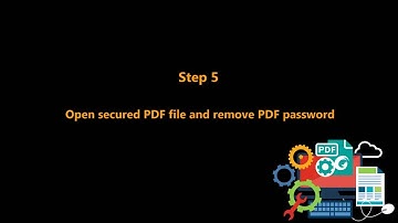 How to Remove Password Protection from Secured PDF File