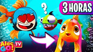 VIRAMOS PEIXINHOS no I AM FISH 🐟🐠🐡 3 HORAS com AVENTURAS AQUÁTICAS ( Alec GO! #TV)