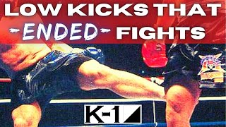 K-1 Low Kick Ko Compilation 1993-1999 
