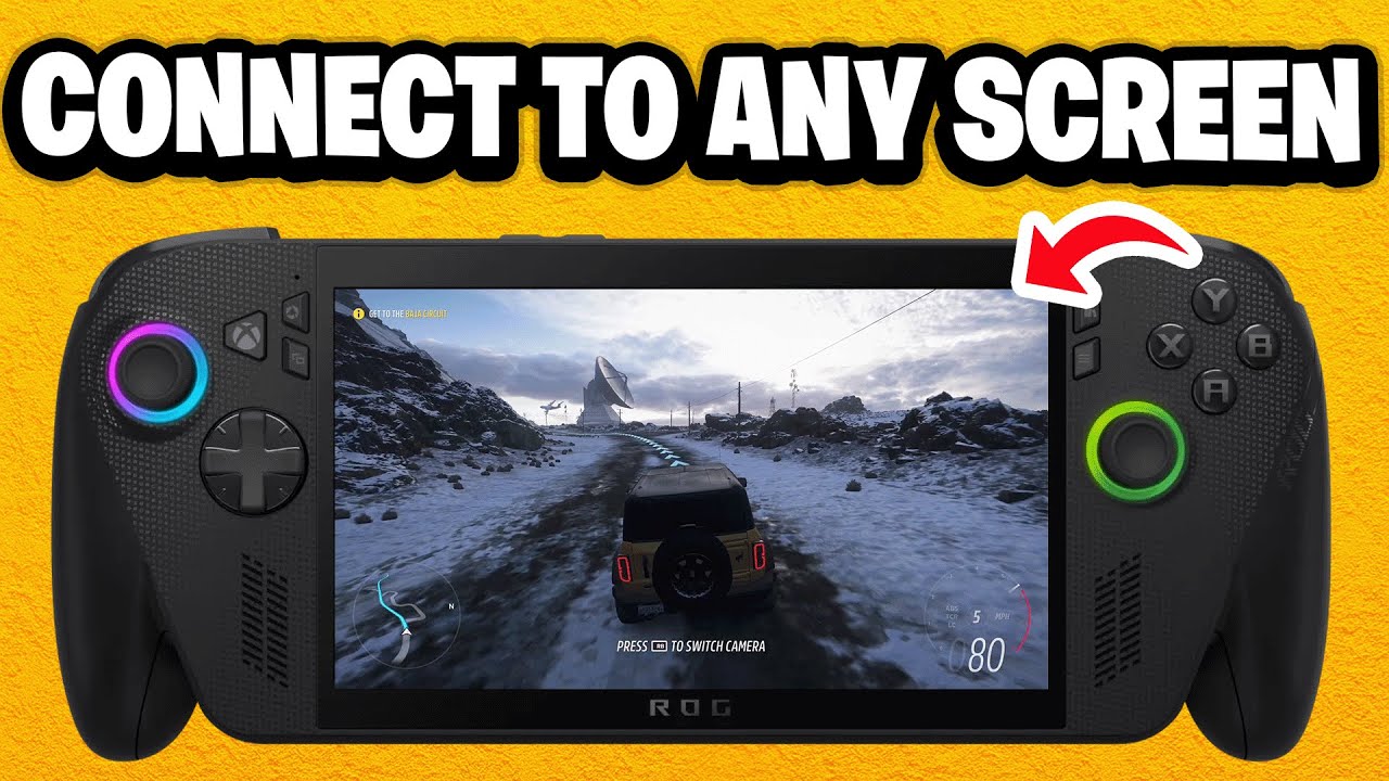 How to Connect Your ROG Xbox Ally X to an External Monitor or TV ...