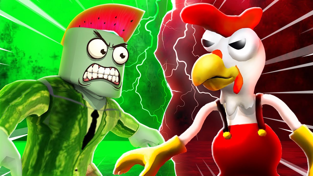 Job Verslaat Clucky In Clucky's! (Roblox)