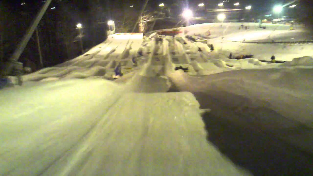 Snow tubing at Shawnee Mountain YouTube