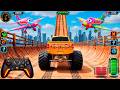 🚨Monster Truck Mega Ramp Extreme Racing Mega Ramp Extreme stunts 💥 Insane Crash Stunts (part 34)