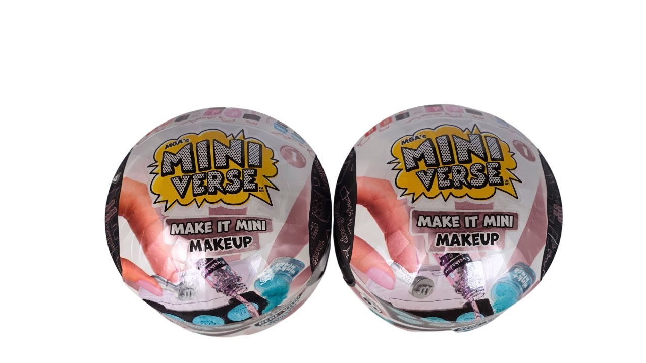 Mini Verse Make It Mini Makeup Miniverse Make It Mini Makeup Series 1 Blind Box REAL MAKEUP DIY Resin