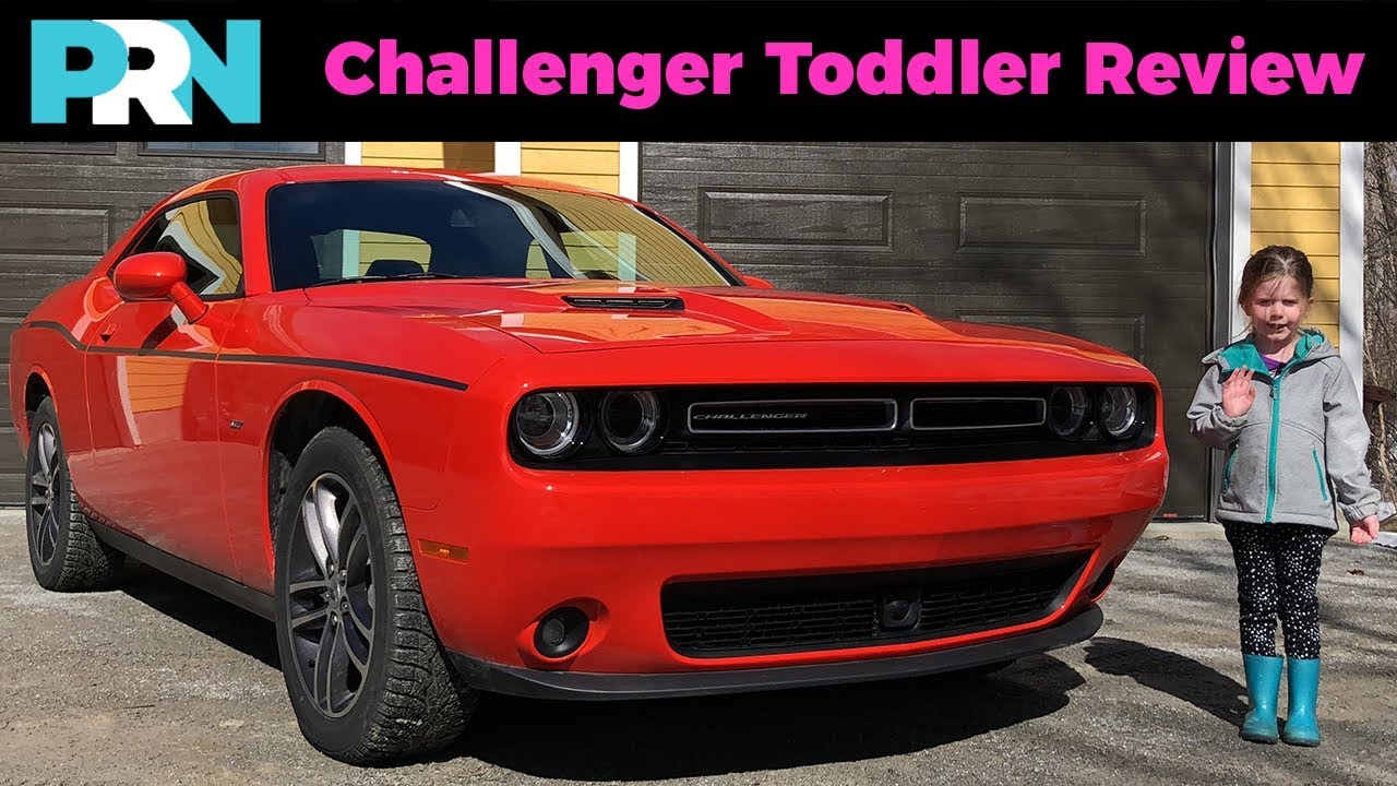 4 Year Old Reviews a 2018 Dodge Challenger | TestDrive Kidz