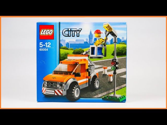 klæde TRUE snorkel Lego City 60054 Light Repair Truck Speed Build - YouTube
