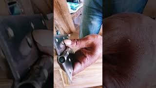 Tips and practical ways to install hinges #woodworking ✅ #tips