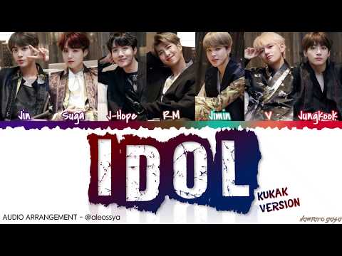 bts-(방탄소년단)-–-'idol'-(kukak-version)-lyrics-[color-coded_han_rom_eng]-/-[clean-audio-by-aleossya]