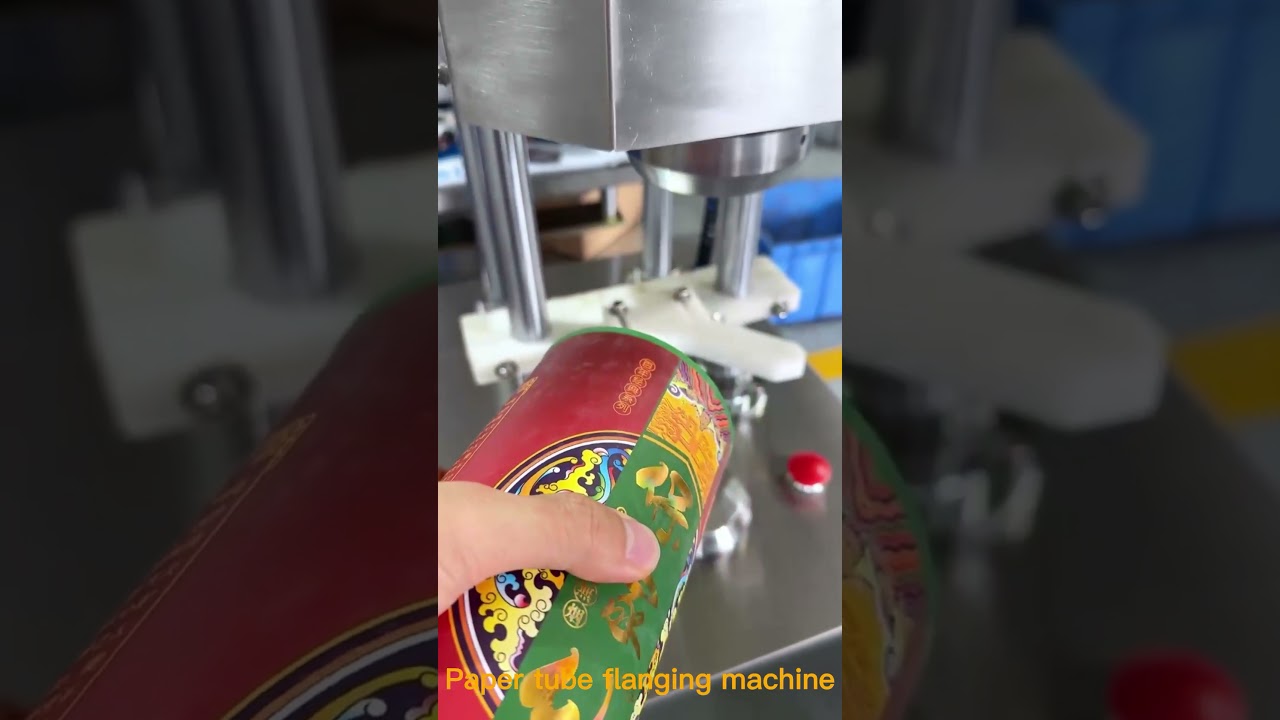 Semi Automatic Paper Tube Flanging Machine,Paper Can /Metal Can Flanger Machine,Manual Flanger(2023)