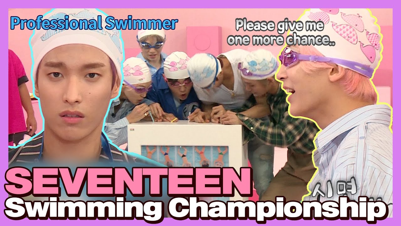 DK is look like already professional swimmer 🤣