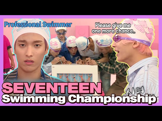 DK is look like already professional swimmer 🤣 class=