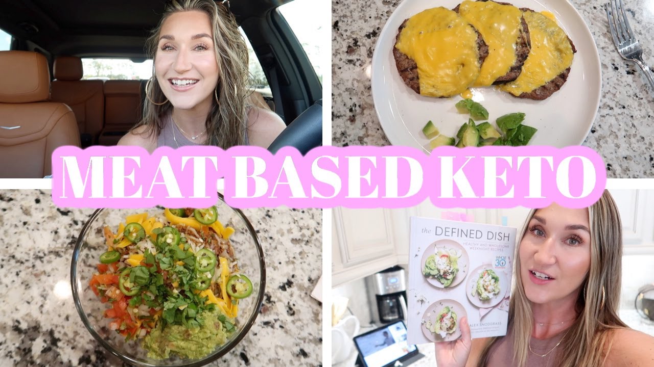 WHAT I EAT IN A DAY ON A MEAT BASED KETO DIET! CASEY FERGUSON