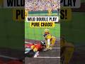 Wild sequence of events! #baseball #mlb #sports #shortsfeed #shorts #viral #bananas #bananaball