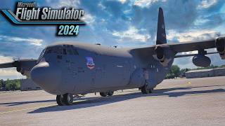 MSFS 2024でのC-130体験は素晴らしい！最高の飛行機 screenshot 2