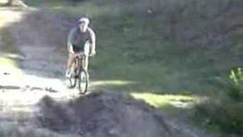 Fat Kid fall off bike