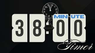 38 Minute Timer ⏱️ | Silent Countdown Timer for Study, Work, Exercise, Cooking, Meditation & More