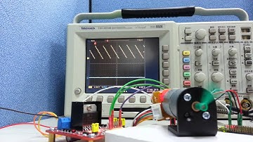 Motor rotation speed measurement & encoder reading