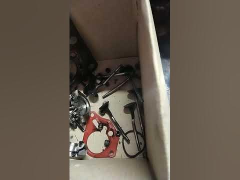 к9к мотор все клапана в мусор и головку тоже - YouTube
